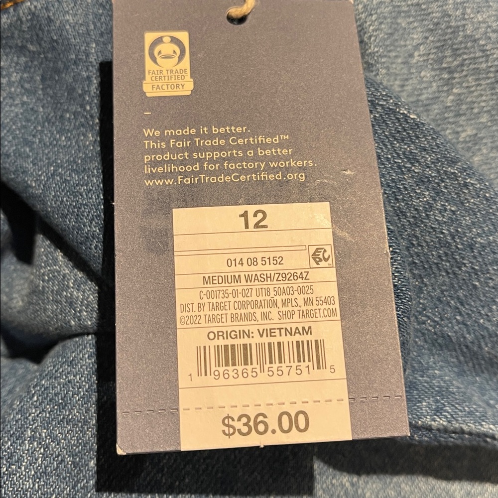 Jean Universal Thread™ Women's High-Rise Wide Leg 👖🥰🎁🌈 - Picture 8 of 8